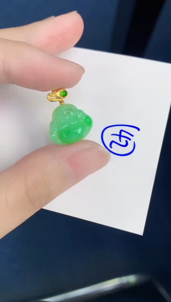 颈饰未镶嵌翡翠天然翡翠缅甸A货
