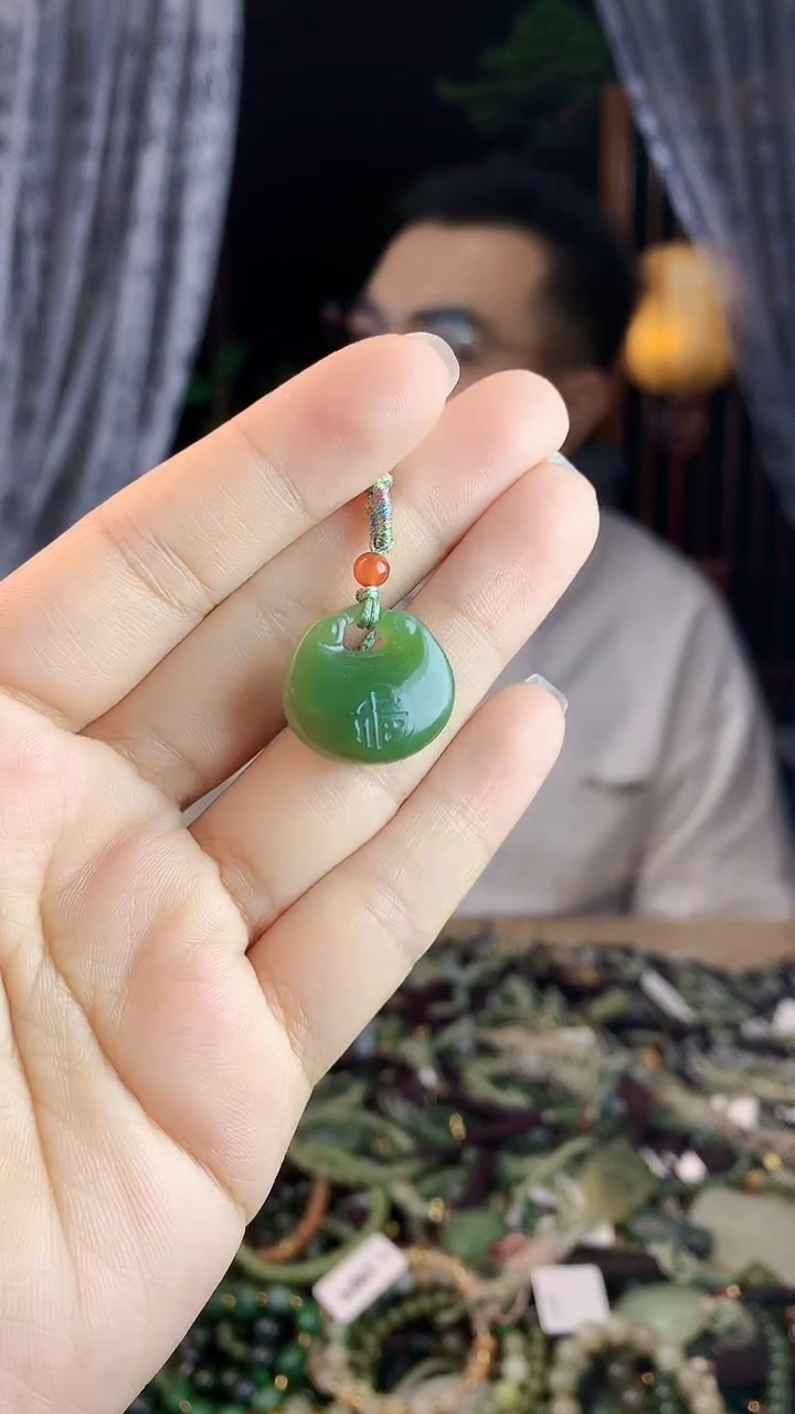 和田玉未镶嵌挂件多样性发货拍一发一