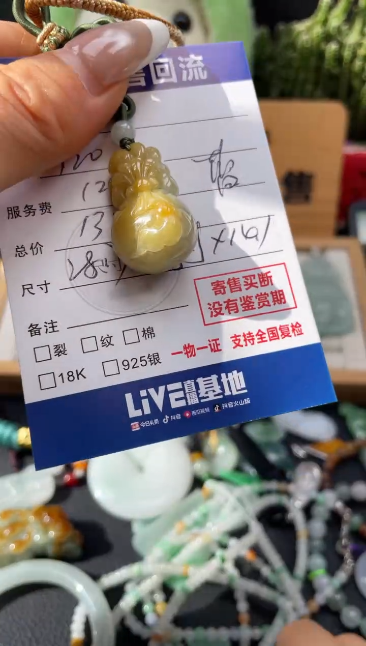颈饰未镶嵌翡翠10149865