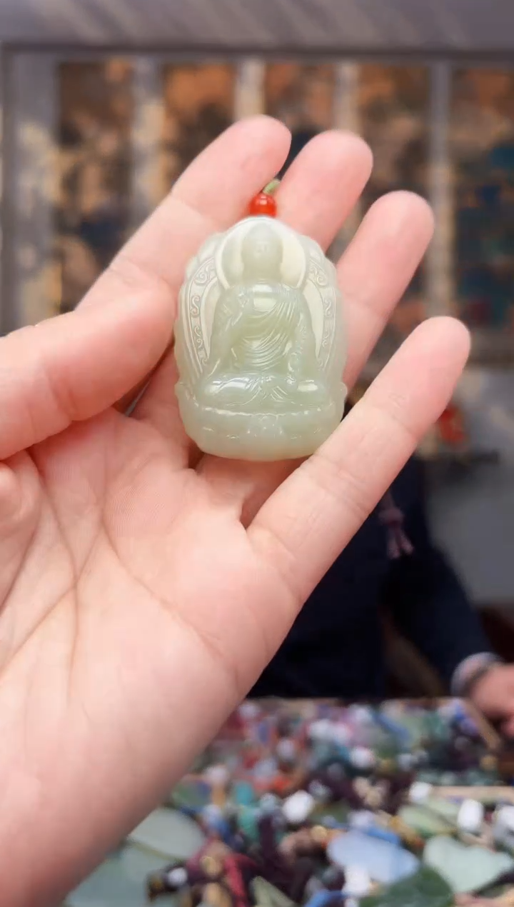 【闪购商品】和田玉挂件未镶嵌拍一发一