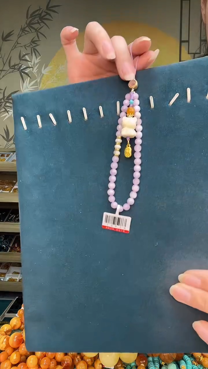 未镶嵌锂辉石挂件A1487