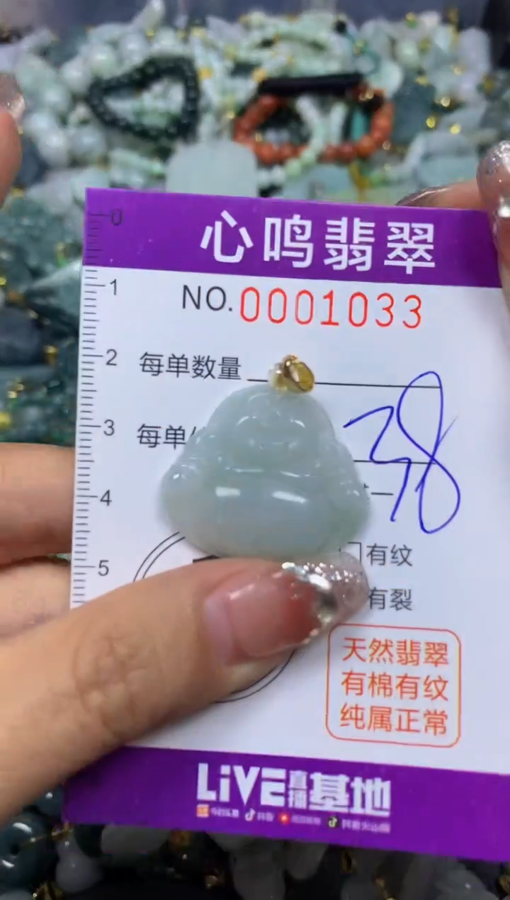 【闪购商品】翡翠颈饰未镶嵌闪购001033