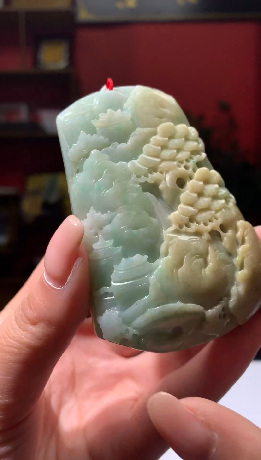 吊坠(不含链)未镶嵌翡翠天然翡翠A货56