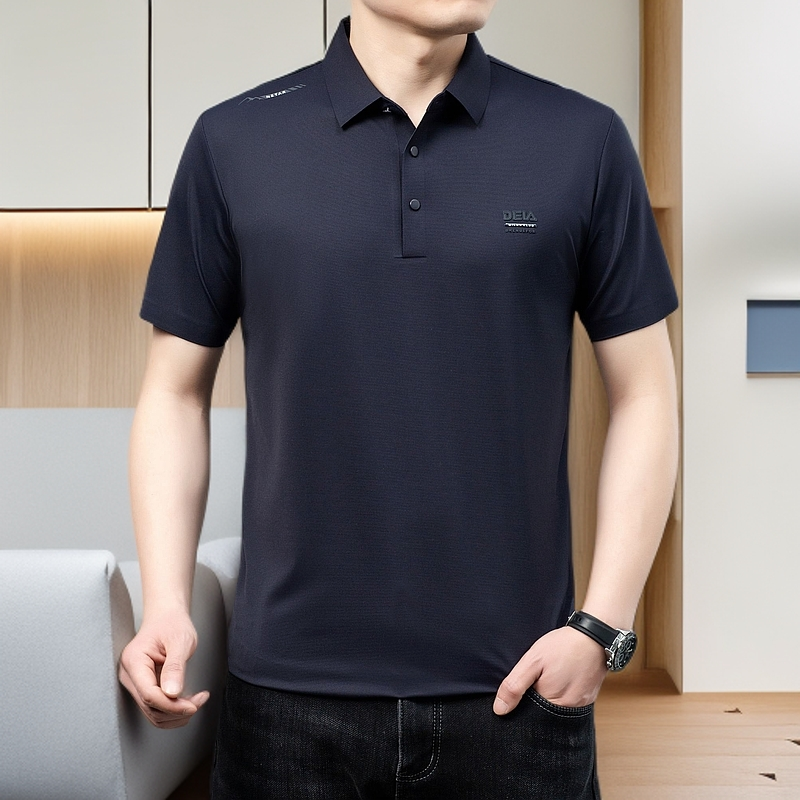 【8801】男士商务无痕T恤弹力百搭短袖