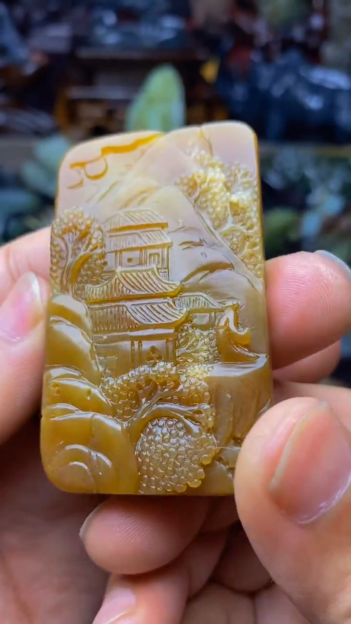 【闪购商品】和田玉未镶嵌挂件1