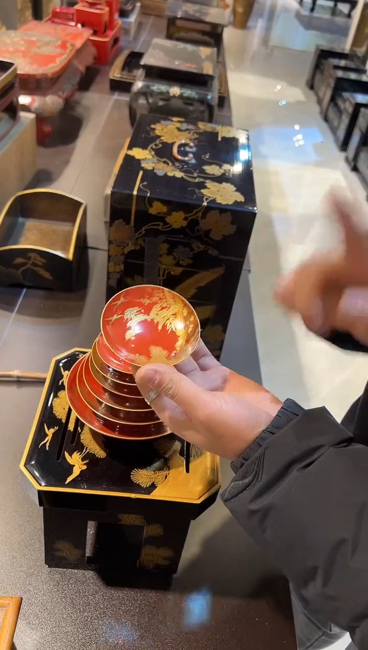 高肉金天目盏+杯台