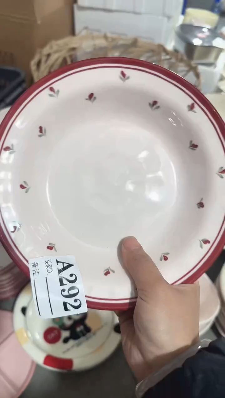 【8.3寸★2个】黑点针眼属正常陶瓷都有介意慎拍微瑕破损包赔