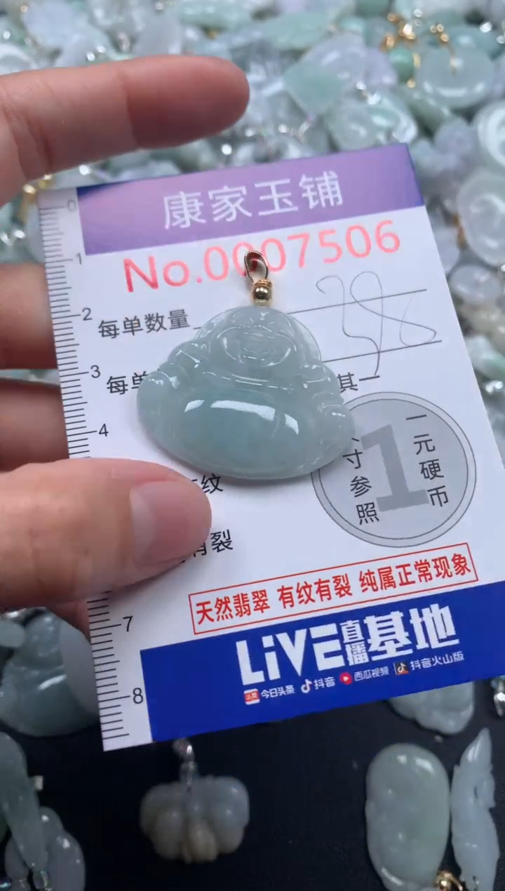 颈饰未镶嵌翡翠7506