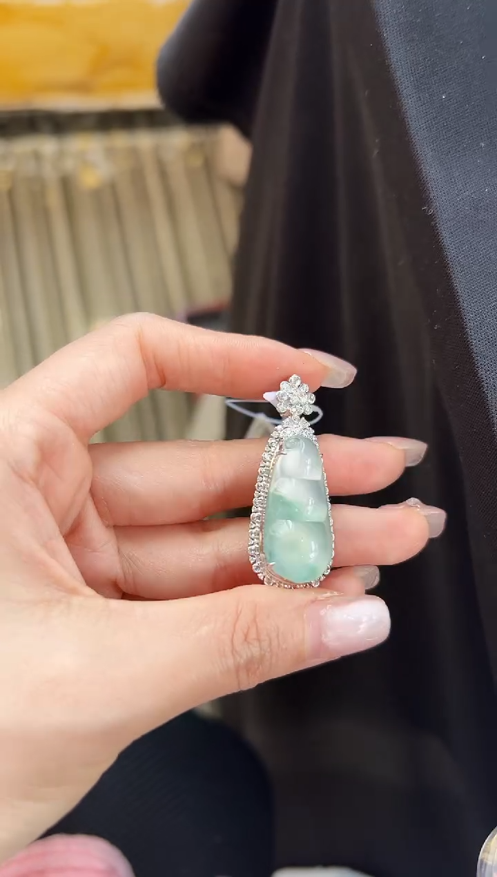 【闪购商品】翡翠颈饰18K金镶嵌DFZ0202-518