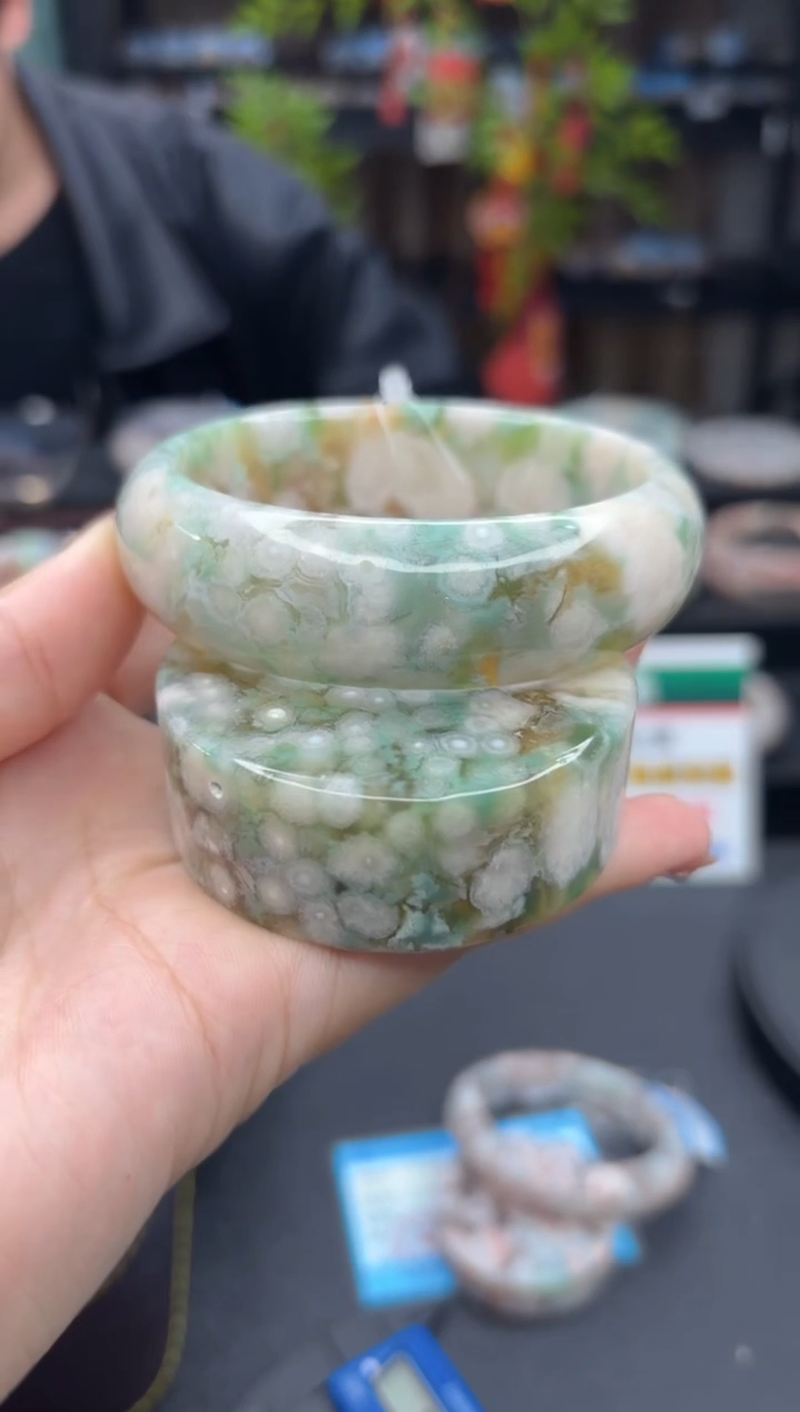 非金属布艺手镯 琦丽雅樱花手镯59圈口277