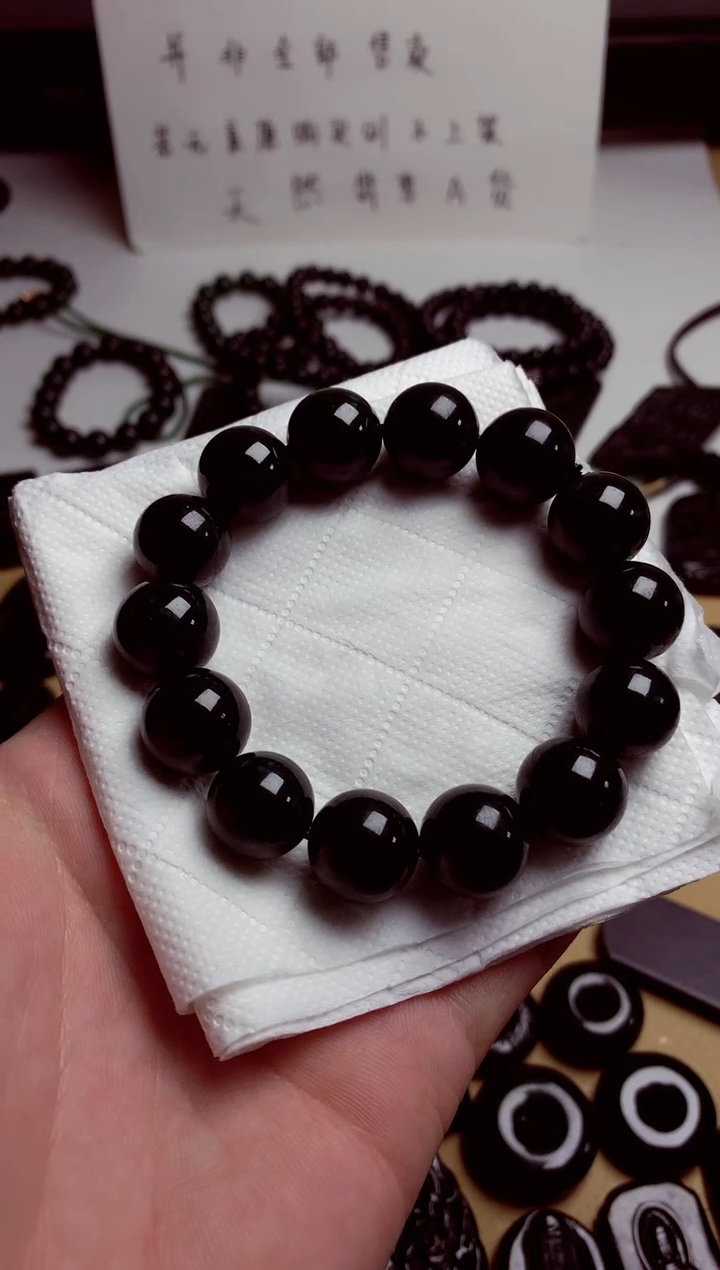 【闪购商品】翡翠颈饰未镶嵌天然翡翠墨翠A货买断不退不换