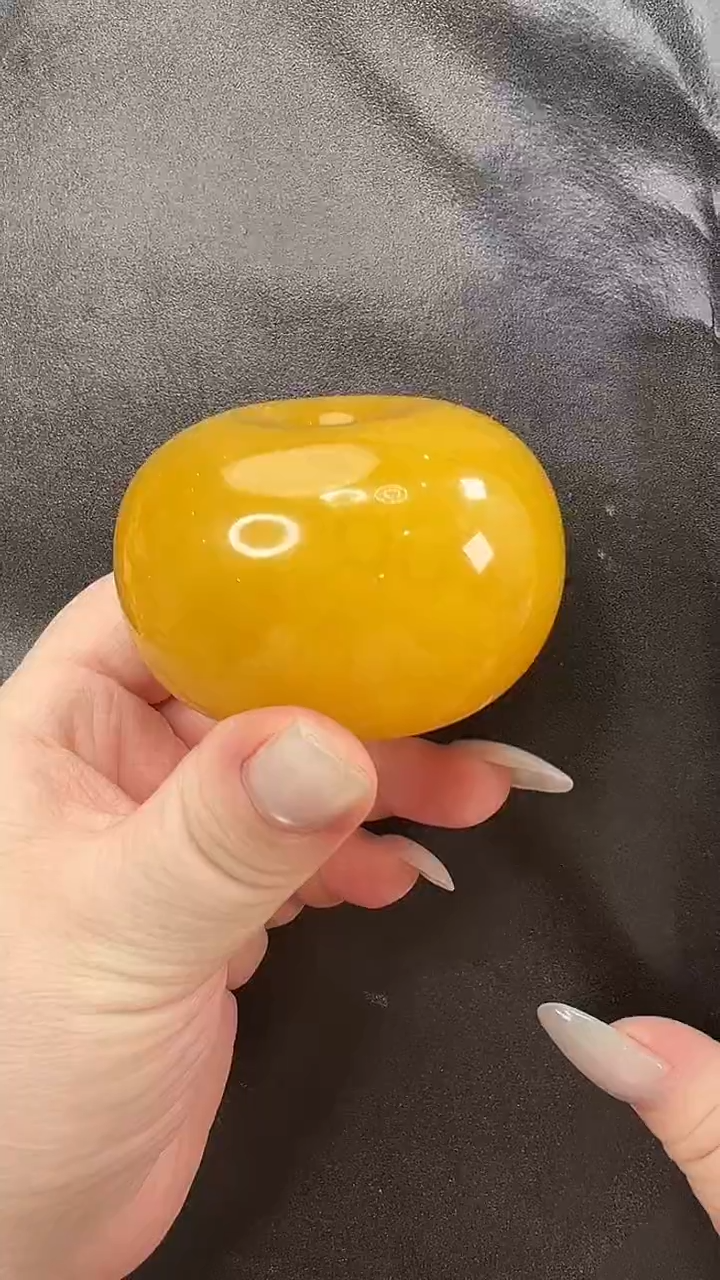 琥珀颈饰未镶嵌吊坠