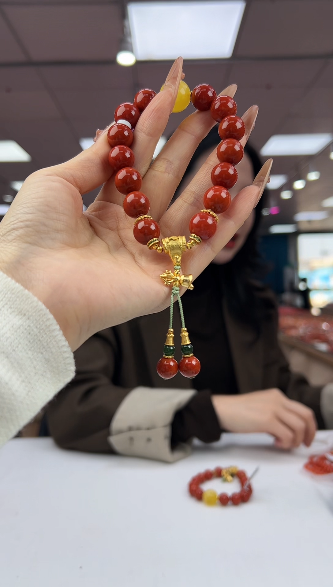 未镶嵌珠串南红玛瑙12.28-12mm（多样式发一）1806251201680