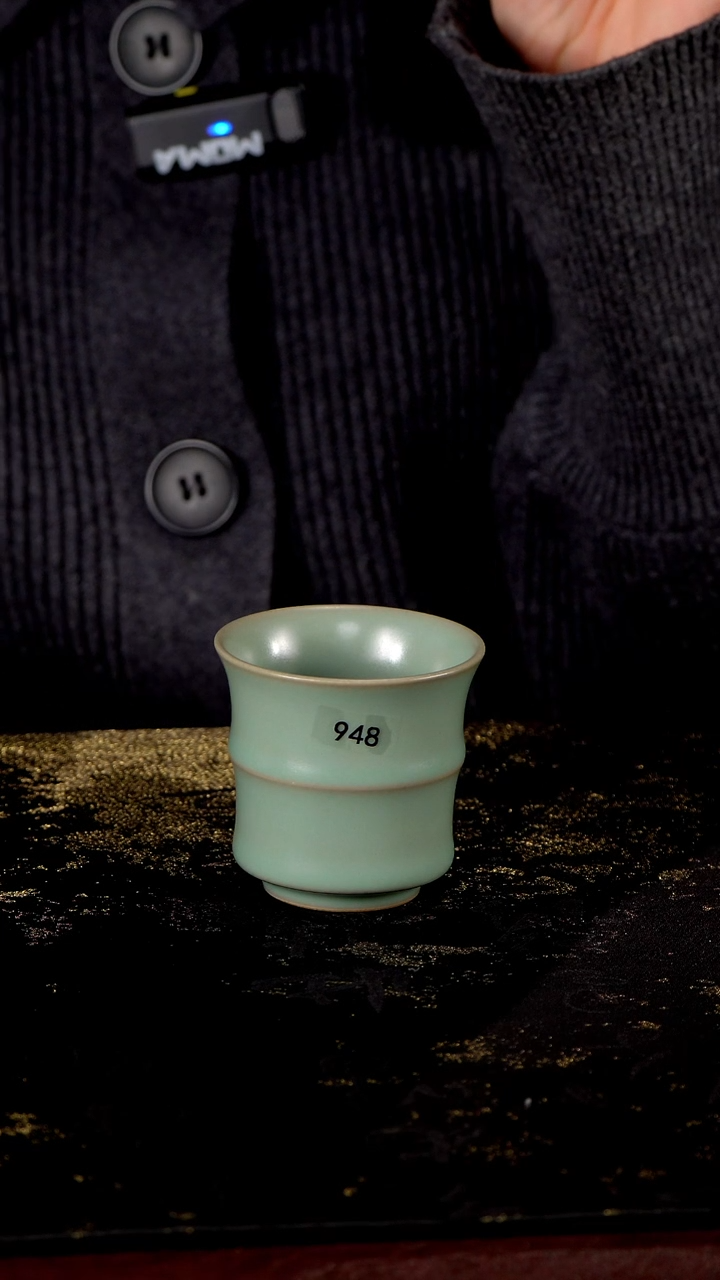 杯943 竹节杯90cc王君子章款