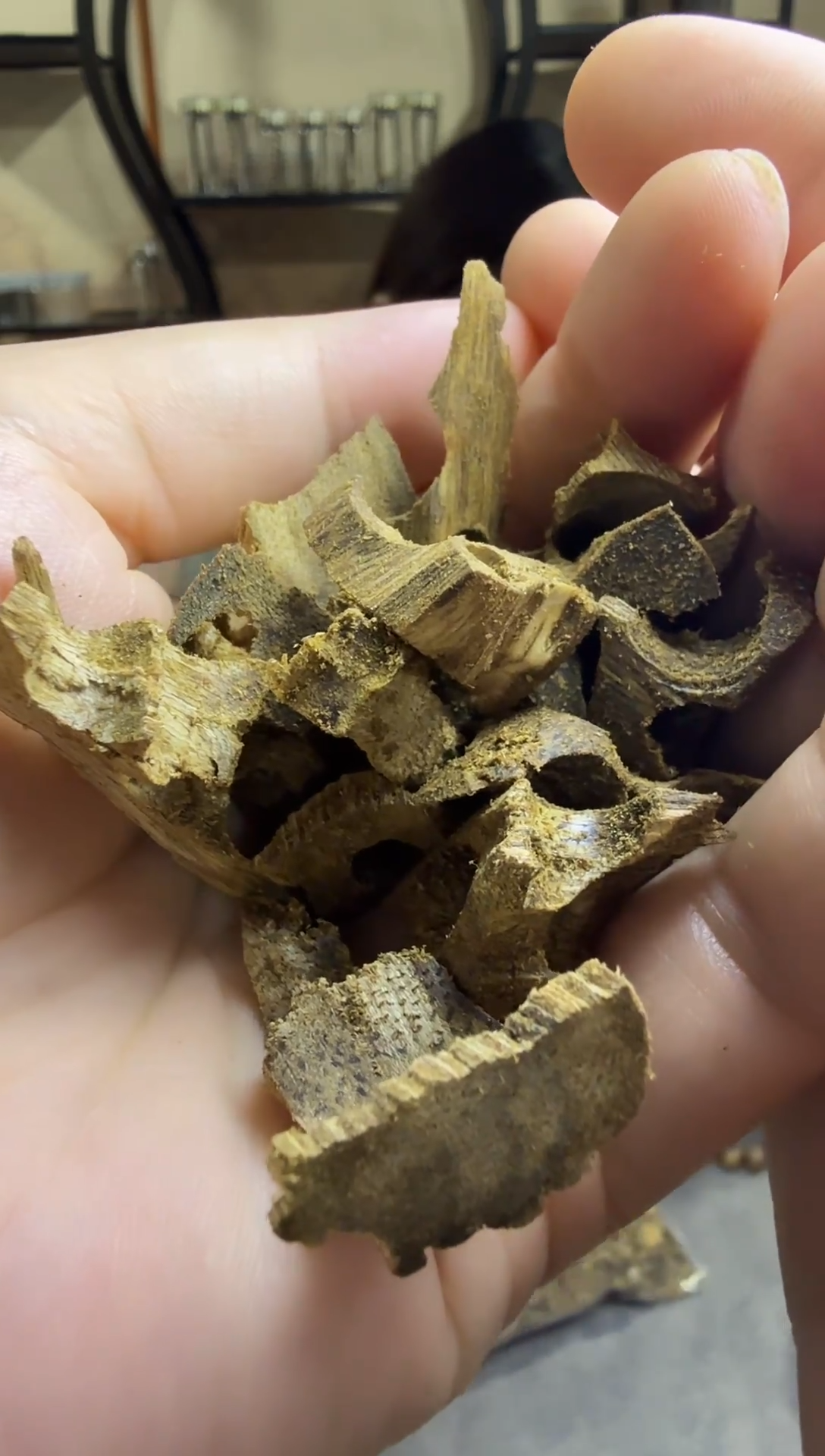 手串沉香车珠碎料100克