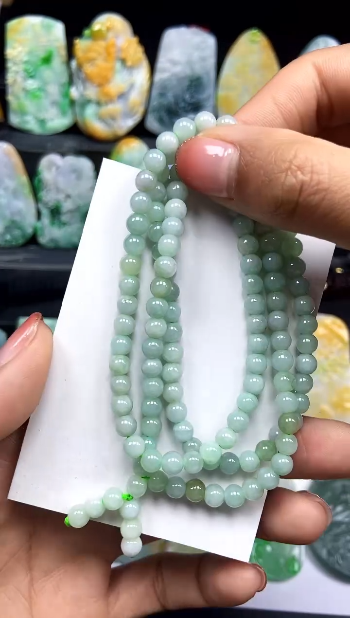 【闪购商品】翡翠颈饰未镶嵌翡翠A货
