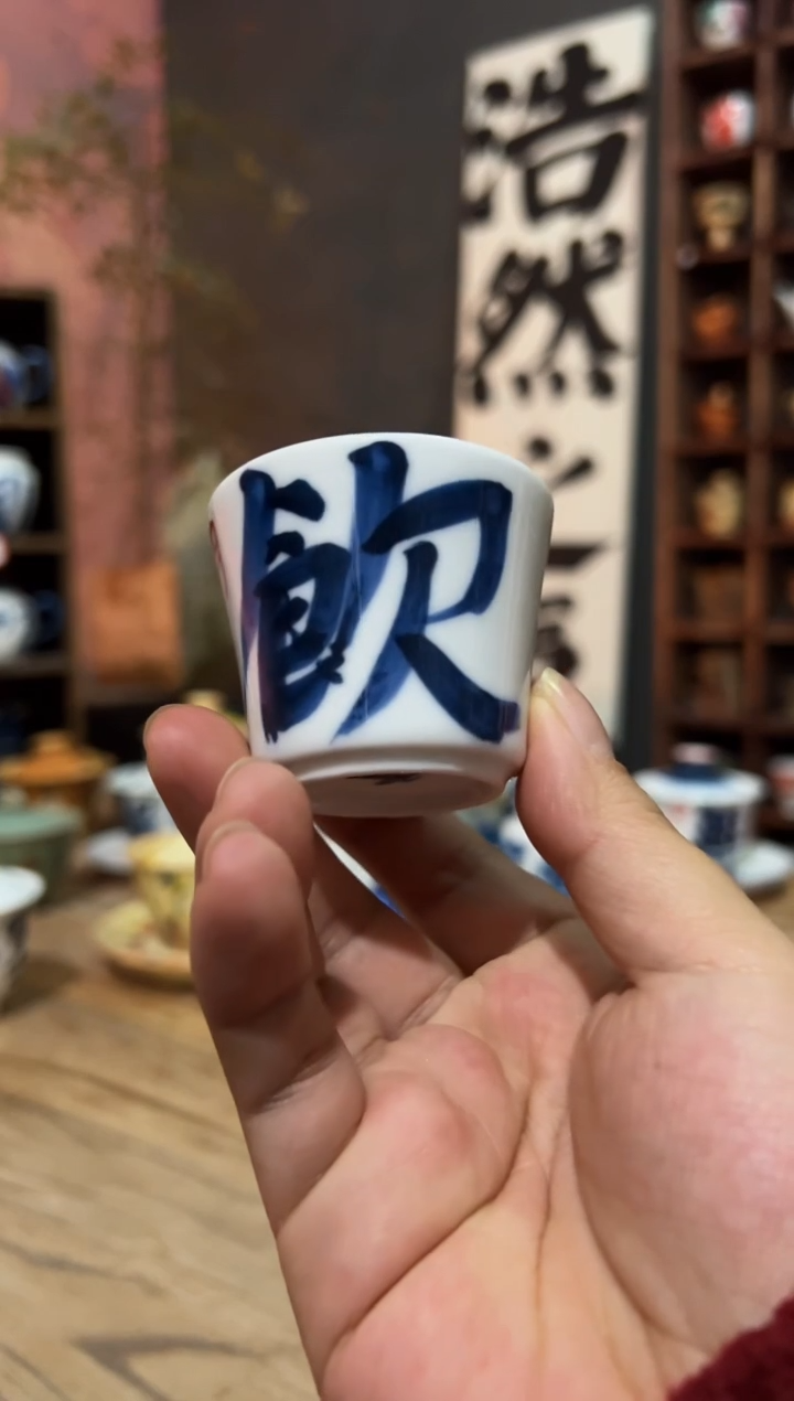 【闪购商品】观云听雨原创手绘茶具