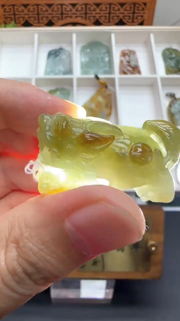 【闪购商品】翡翠挂件未镶嵌A货翡翠多样性孤品