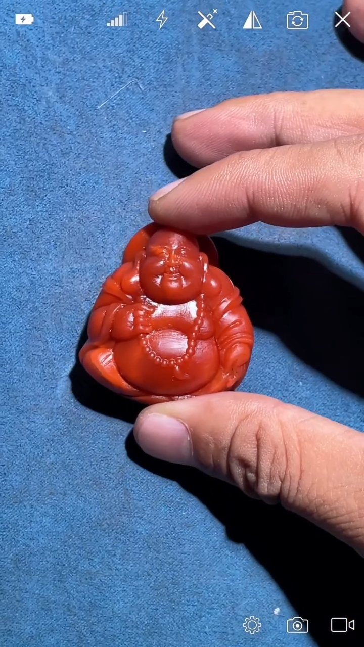 定制南红玛瑙pp   弥勒