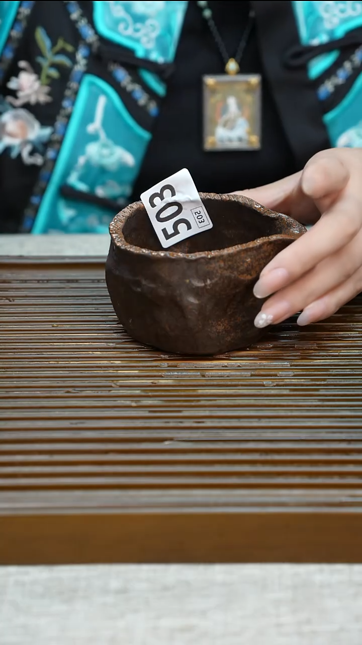 纯手工粗陶茶具每一只不一样