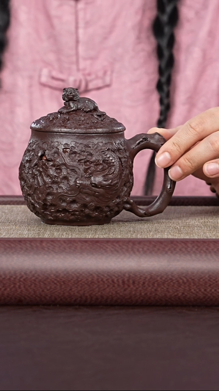 紫砂供春道婷婷紫砂59