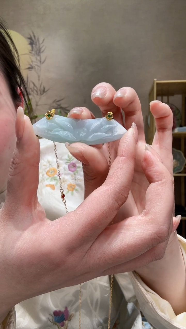 【闪购商品】翡翠颈饰未镶嵌吊坠