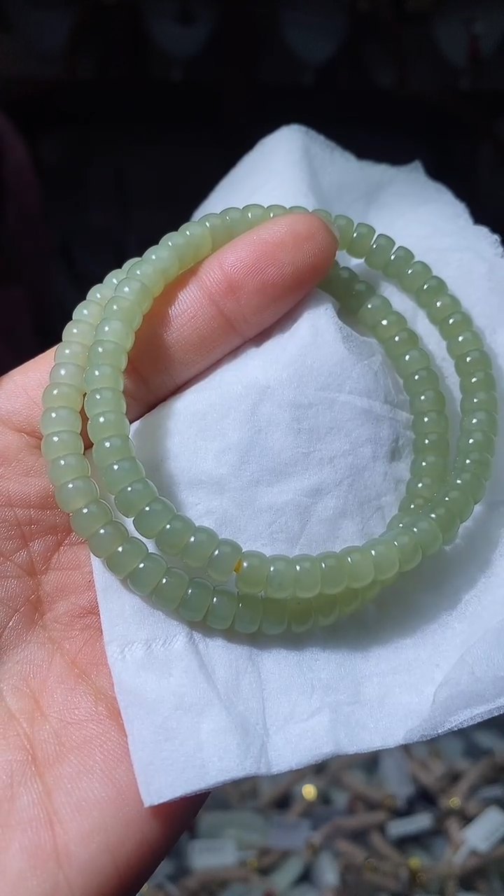 【闪购商品】和田玉手链未镶嵌1拍一发一 