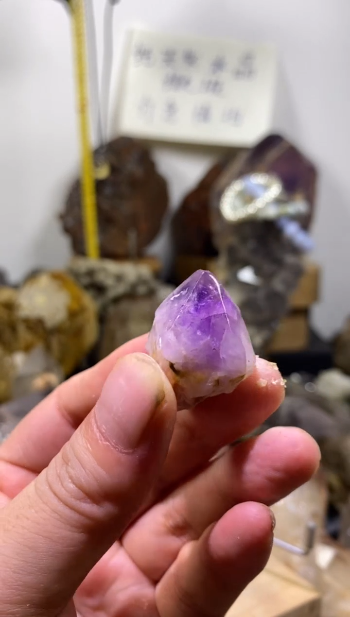 未镶嵌珠宝半成品水晶44号四川超七花园水晶