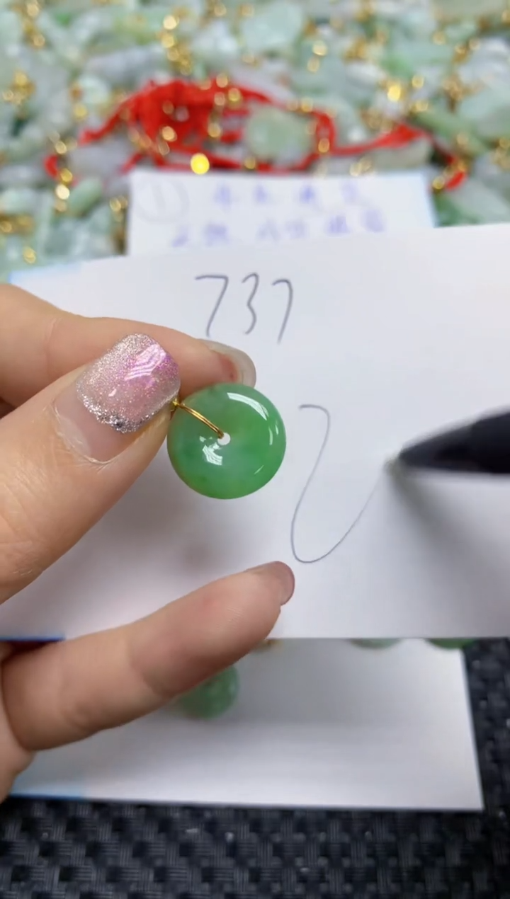 【闪购商品】翡翠颈饰合金   天然A货翡翠