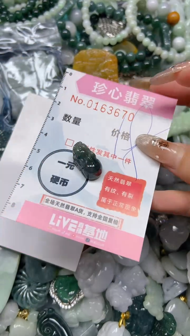 【闪购商品】翡翠颈饰未镶嵌闪购0163670