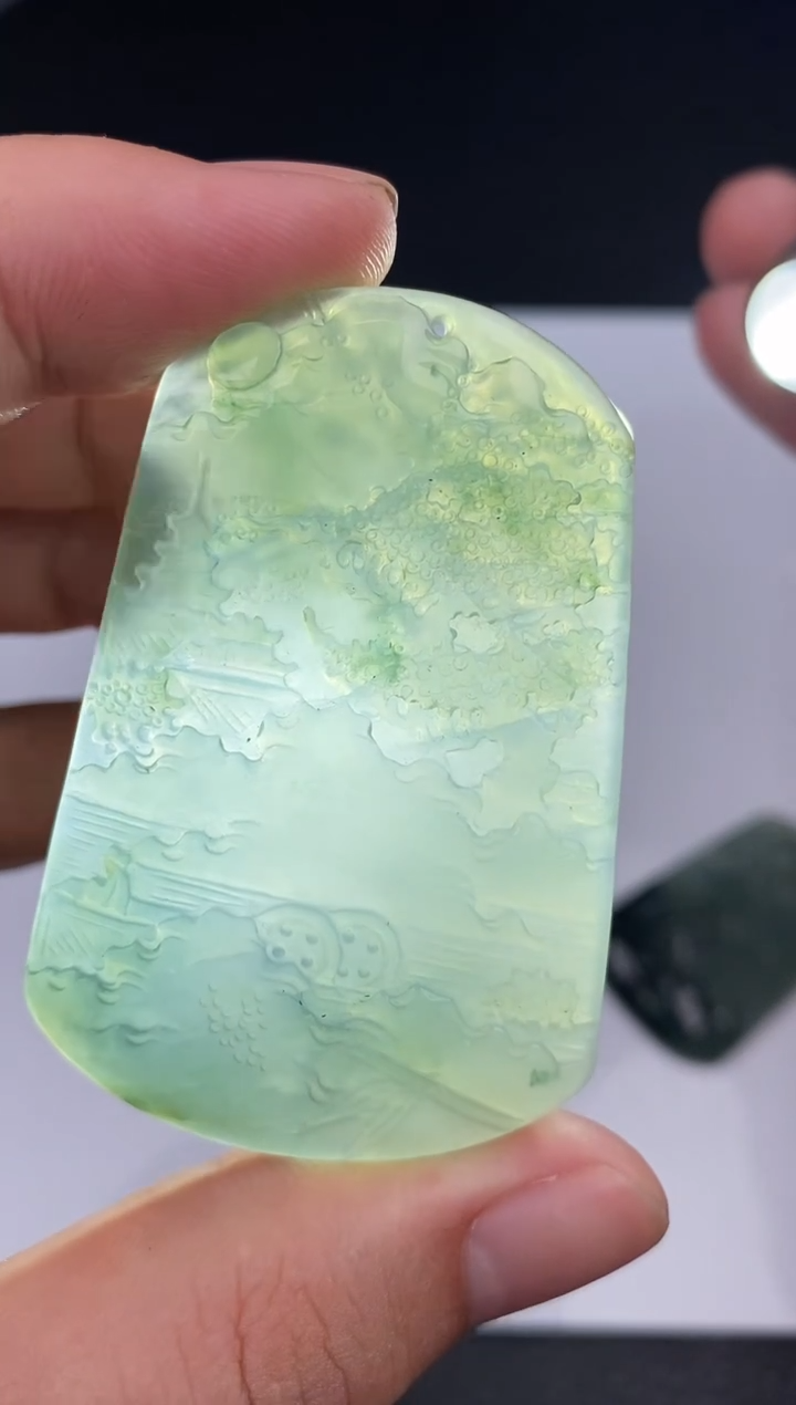 未镶嵌定制翡翠挂件