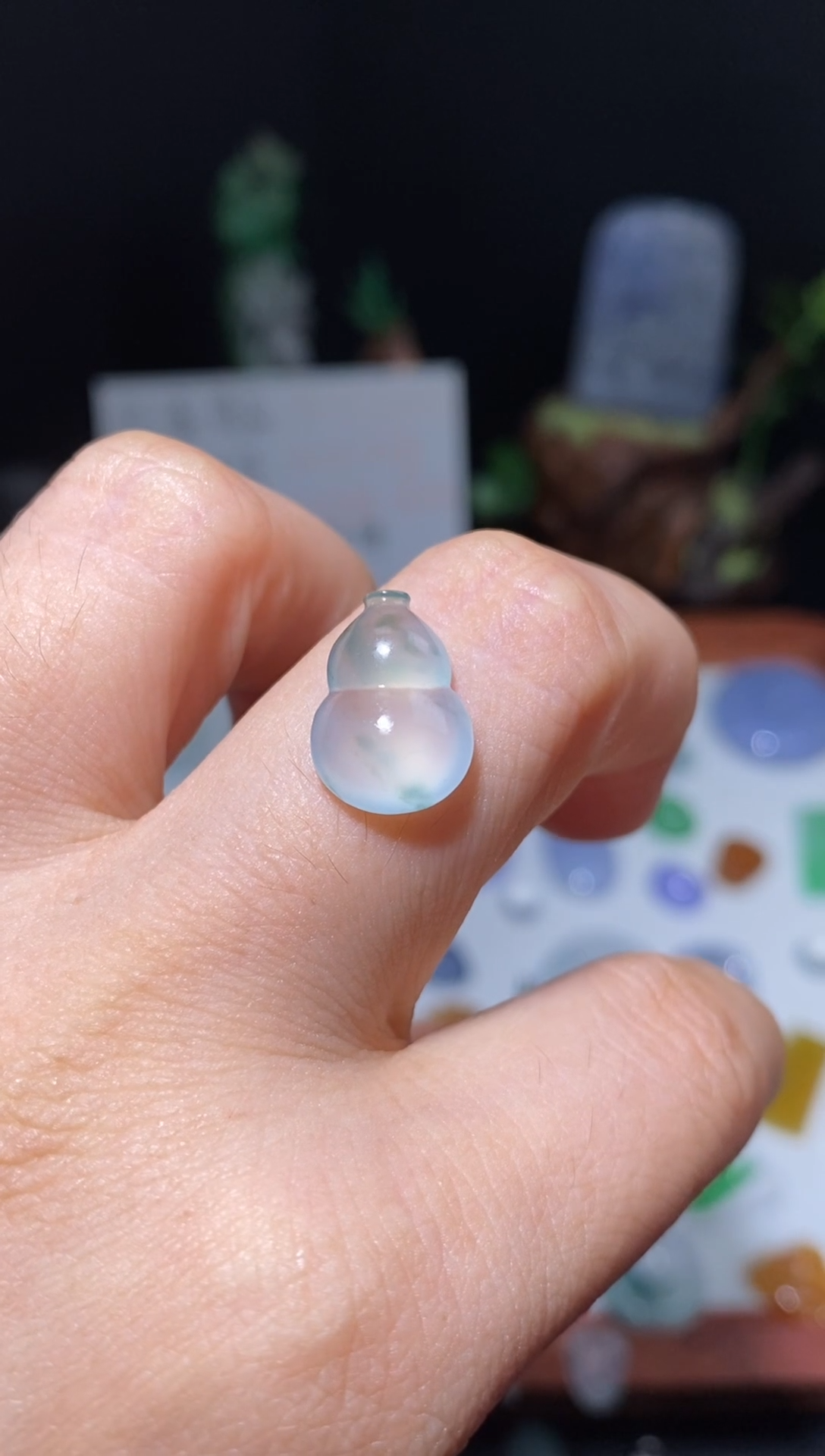 未镶嵌定制翡翠13.4*9.5*4.6