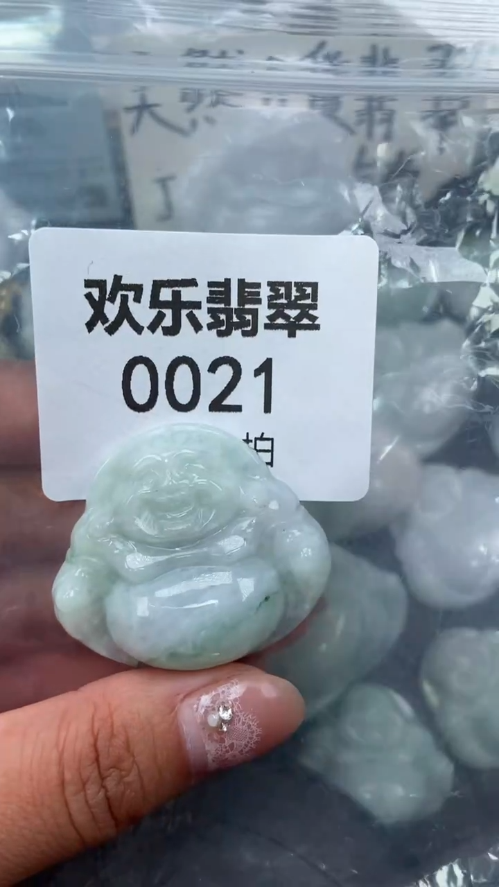 颈饰未镶嵌翡翠缅甸天然翡翠0021