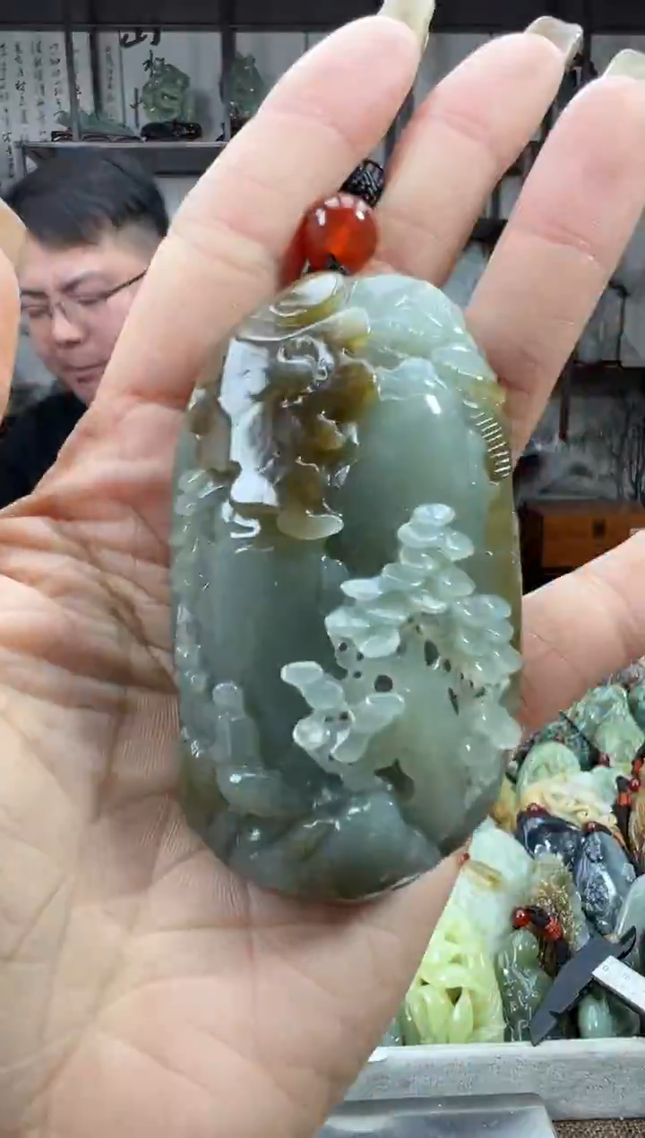 未镶嵌和田玉把件140