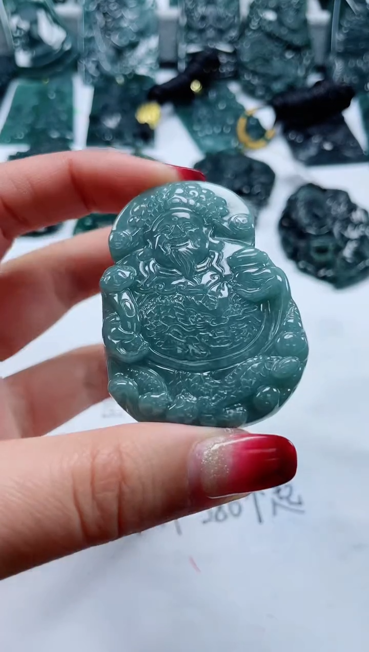 【闪购商品】翡翠颈饰未镶嵌多样性发货一件发货-财神