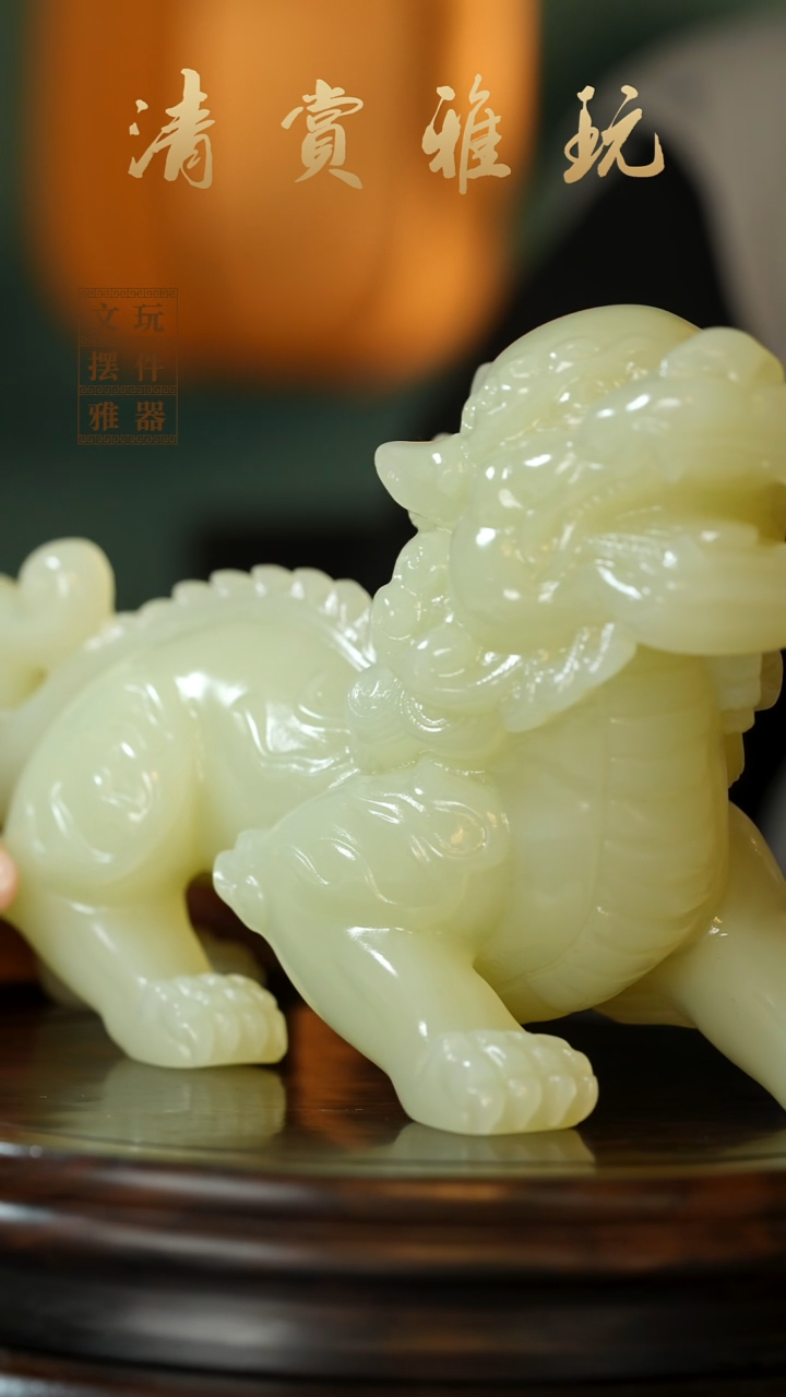 玉《貔貅摆件》手把件摆件