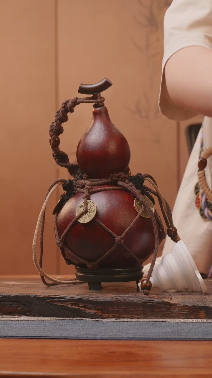 1785号精品大漆葫芦防腐防渗装水茶酒