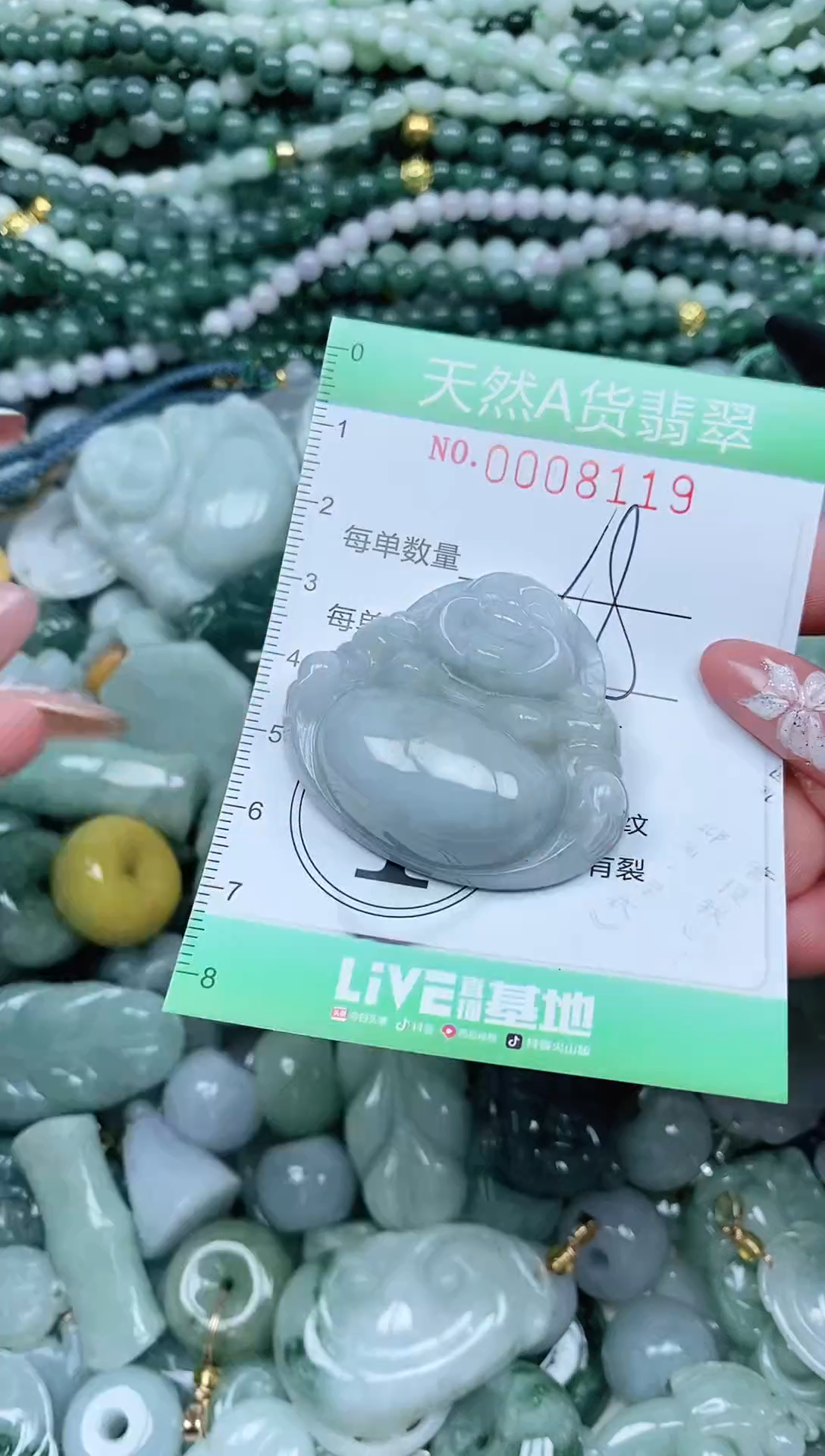 颈饰未镶嵌翡翠翡翠