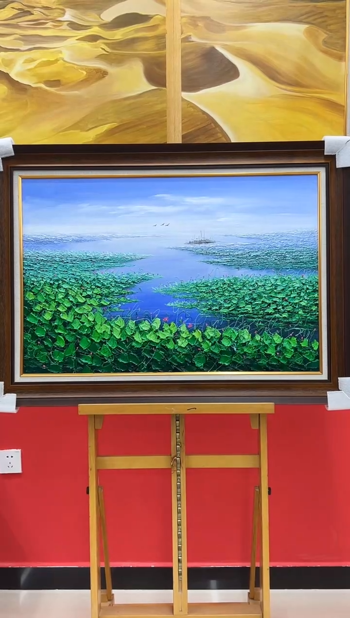 【闪购商品】油画梁静-60×90-油画作品