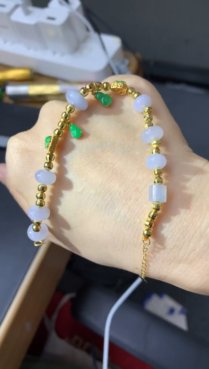 未镶嵌手链翡翠566-中国好珍宝