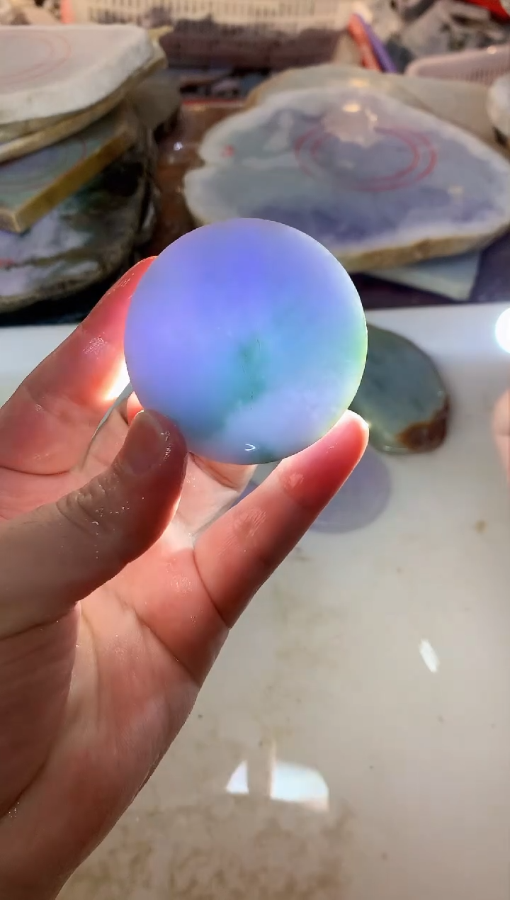 【闪购商品】翡翠未镶嵌颈饰0韩0翡翠珠296