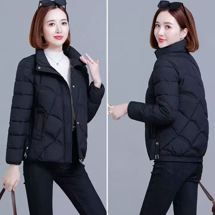 新中式棉服女短款  