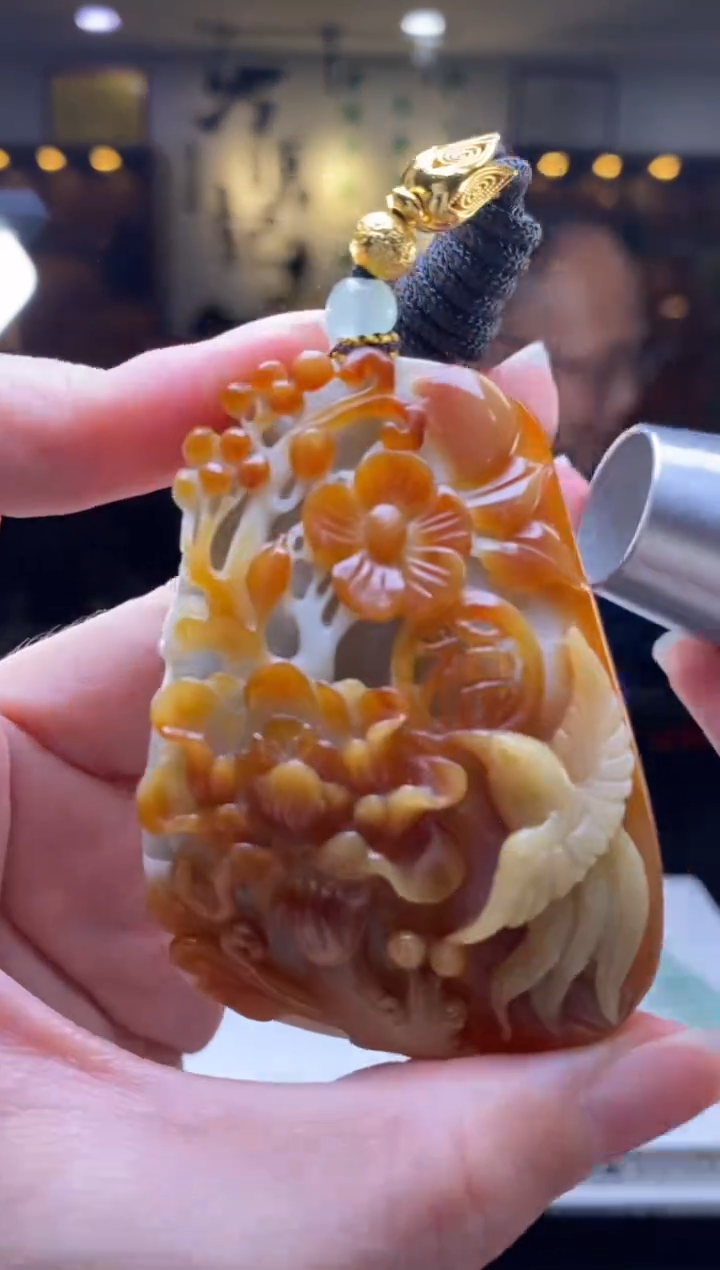 【闪购商品】翡翠颈饰未镶嵌B-@@JTZC0122066