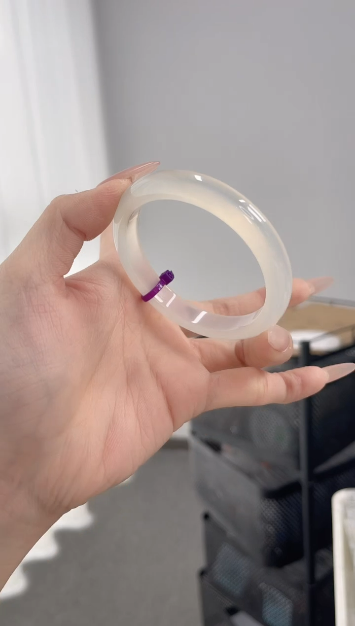 【闪购商品】玛瑙/玉髓手镯未镶嵌55-56圈口