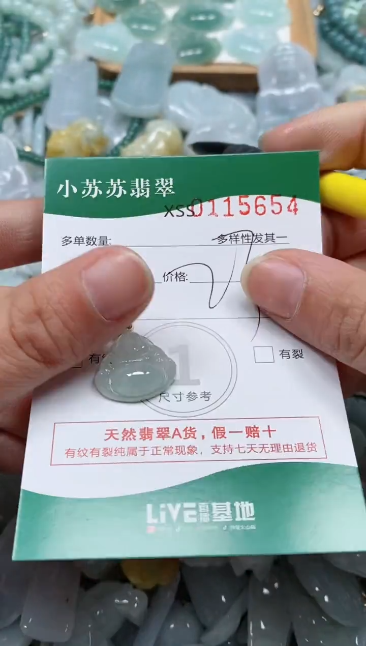 【闪购商品】翡翠颈饰未镶嵌闪购商品0115654