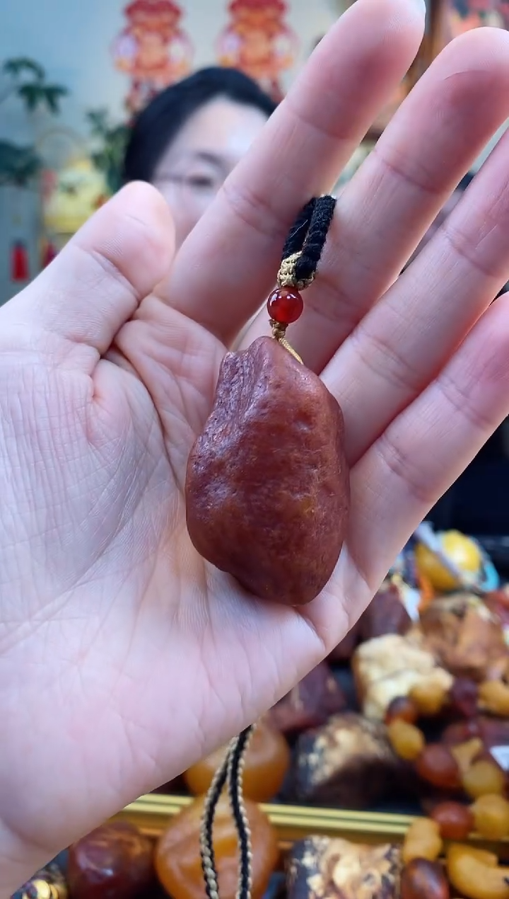 【闪购商品】琥珀颈饰未镶嵌吊坠