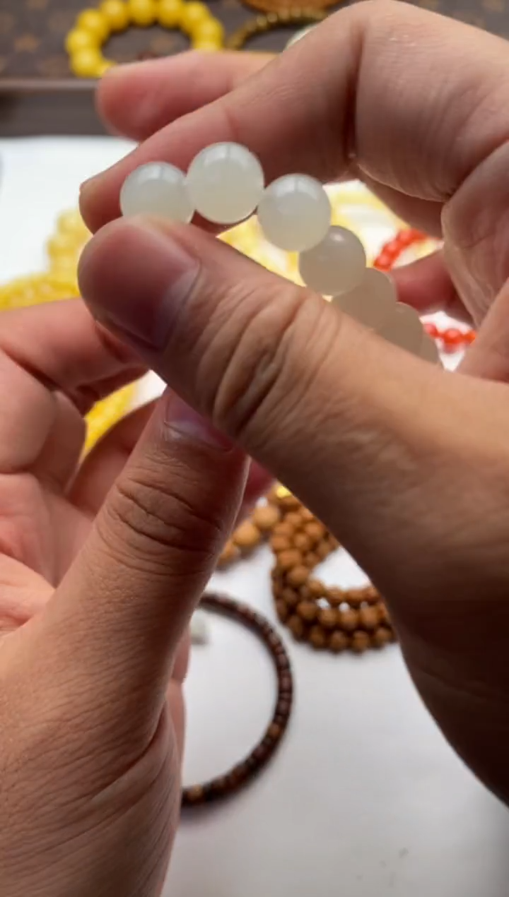 未镶嵌手串和田玉和田玉手串