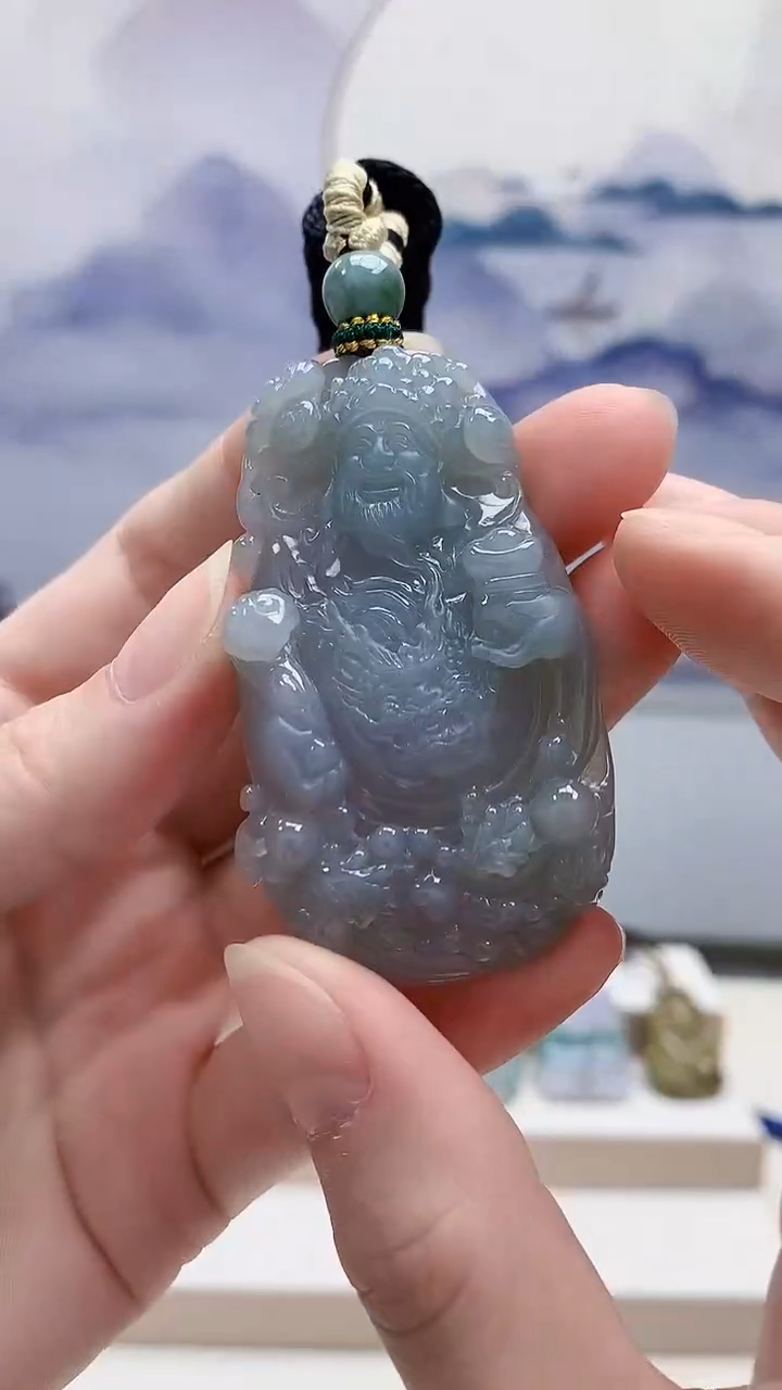 未镶嵌定制翡翠5028ry-毛货挂件57