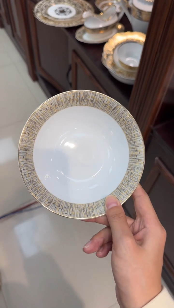 【闪购商品】瓷片5.5英寸水果碗  福利微瑕  