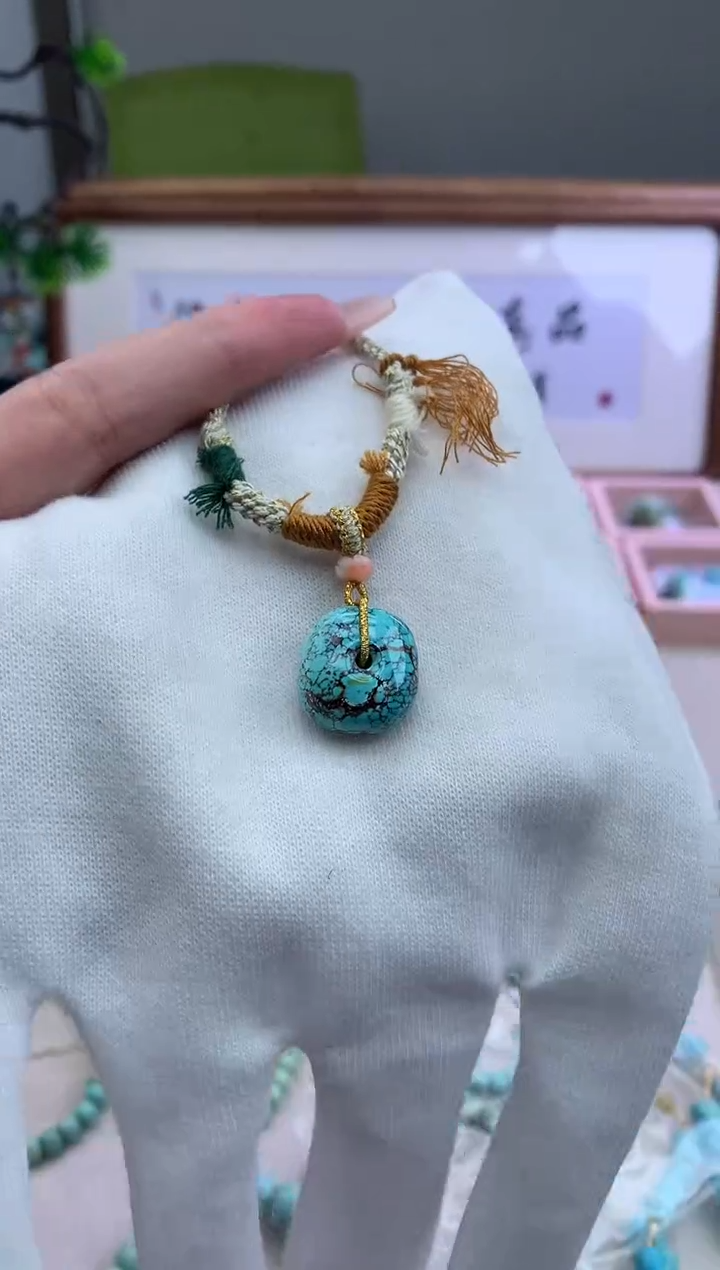 【闪购商品】绿松石项链未镶嵌Y129项链